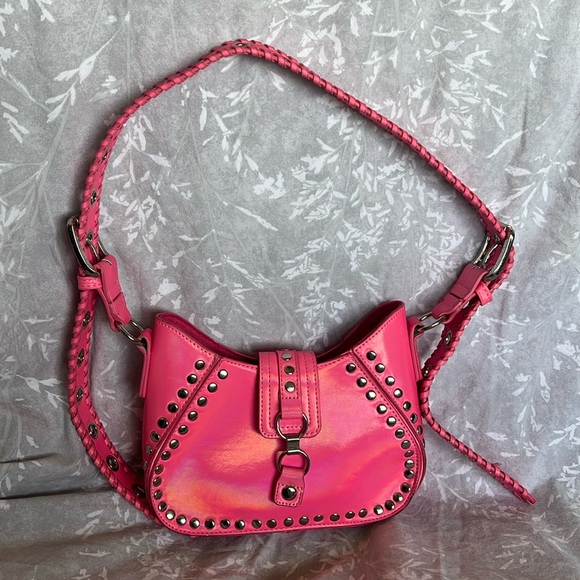 HOT PINK HANDBAG - Picture 1 of 6